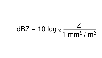 dBZ equation